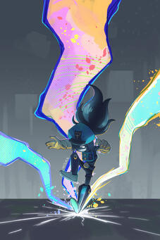 Fan art of Dasher from KRUGSTON