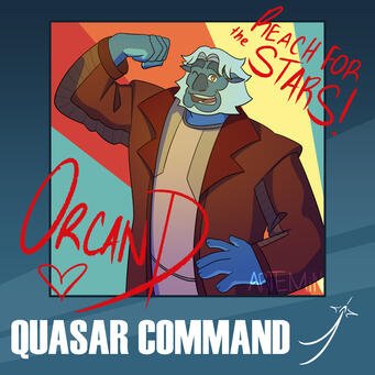 Orcan&#39;s signed face card